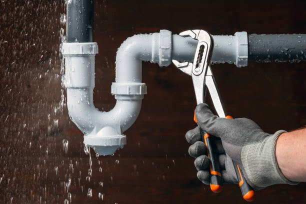 Professional Drain Cleaning technician working in Carversville, PA